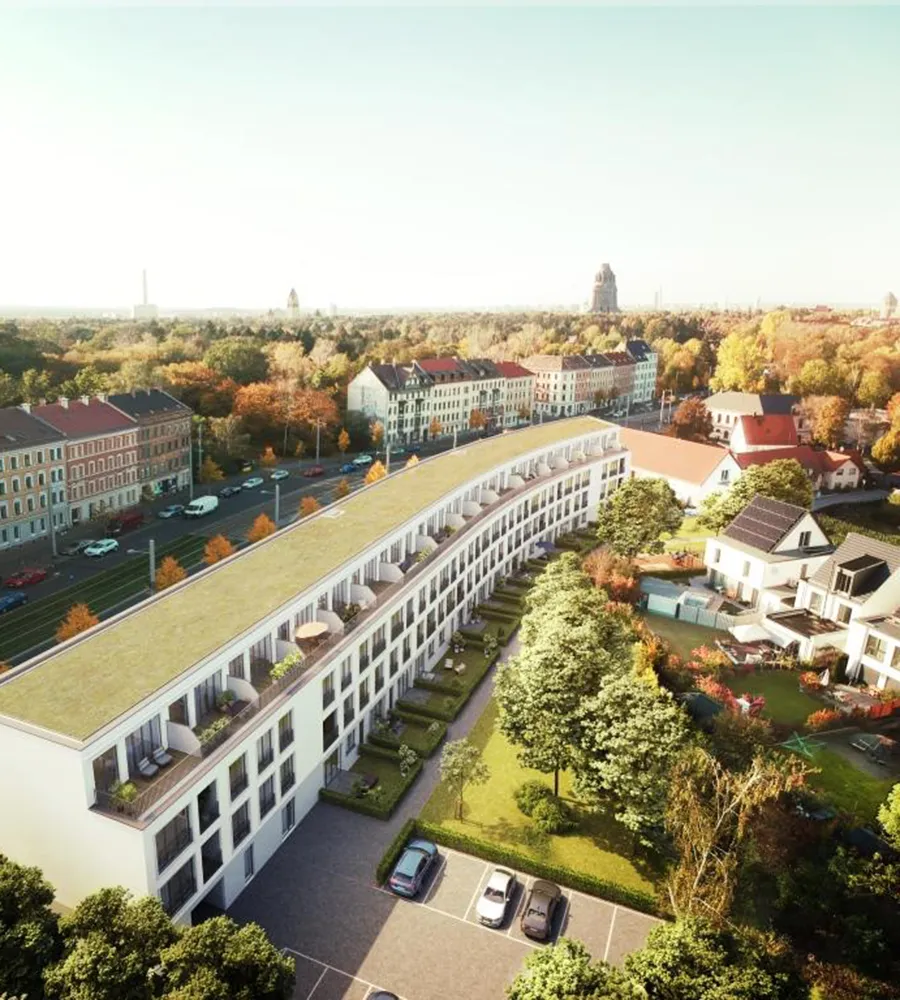 Luftaufnahme einer Immobilie von Stefan Reuter