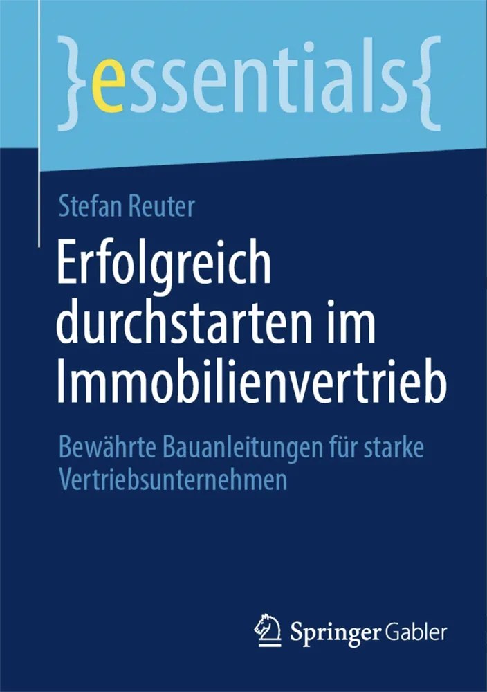 Buchcover: "Erfolgreich durchstarten im Immobilienvertrieb"