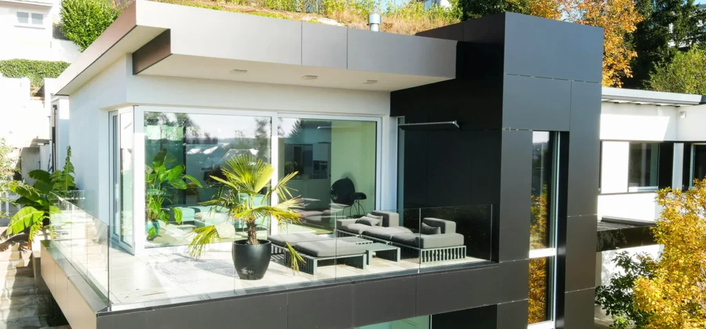 Wohnimmobilie Terasse